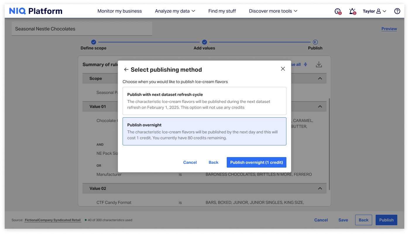 Publishing Method Interface